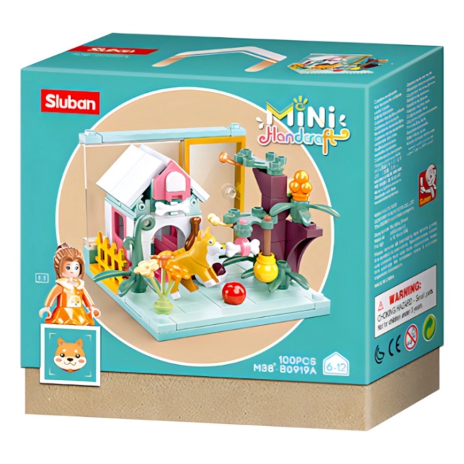 Sluban Mini Handcraft M38-B0919A Maison pour chien