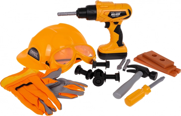 Set d’outils pour enfants avec casque, 20 pièces