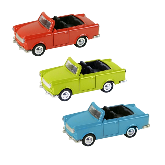 Cabriolet en plusieurs couleurs