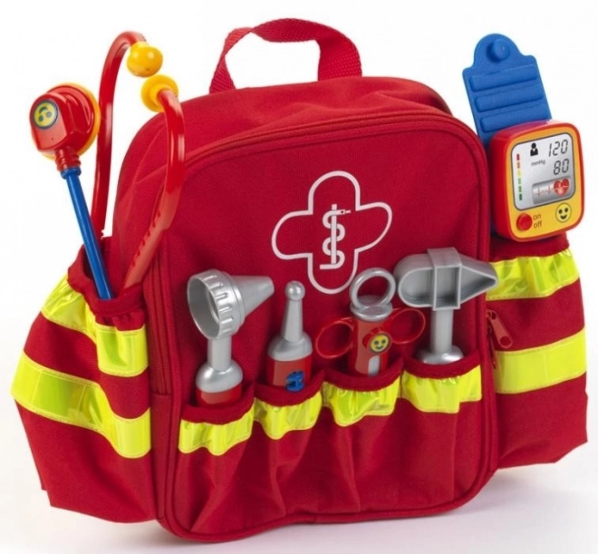 Sac à dos médical avec accessoires pour petits secouristes