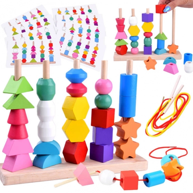 Puzzle éducatif en bois 25 pcs