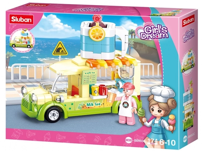 Sluban Rêve de Filles M38-B0993C Voiture Smoothie
