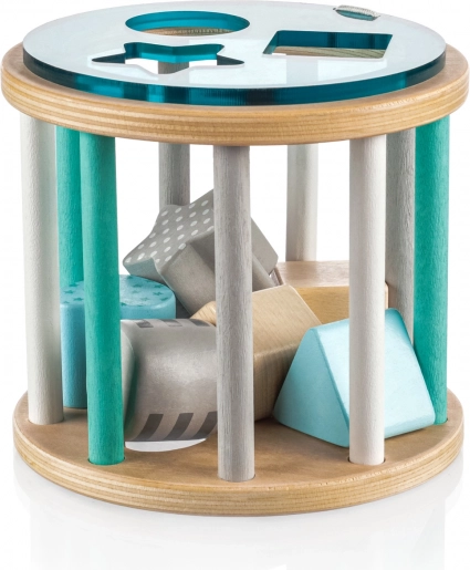 Jouet d’insertion en bois actif pour enfants