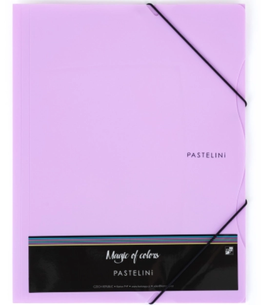 KARTON P+P Chemise Pastelini avec élastique A4 violet