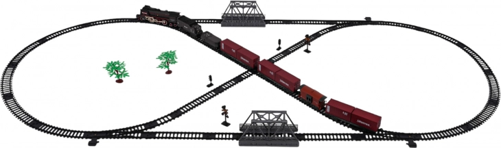 MEGA Train rétro + accessoires