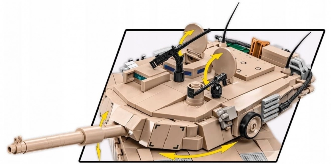 COBI 2622 Forces armées Abrams M1A2, 1:35, 982 k, 1 f