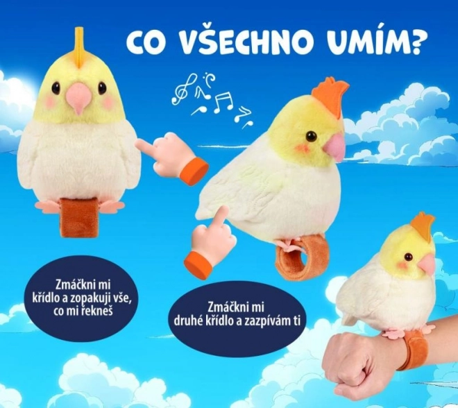 STEPPOS Oiseau qui répète et chante