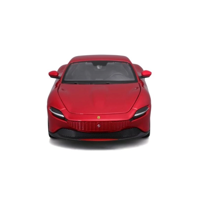 Petite voiture métallique Ferrari Roma en rouge