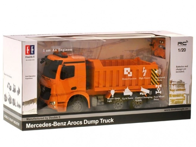Benne Mercedes-Benz Arocs Télécommandée