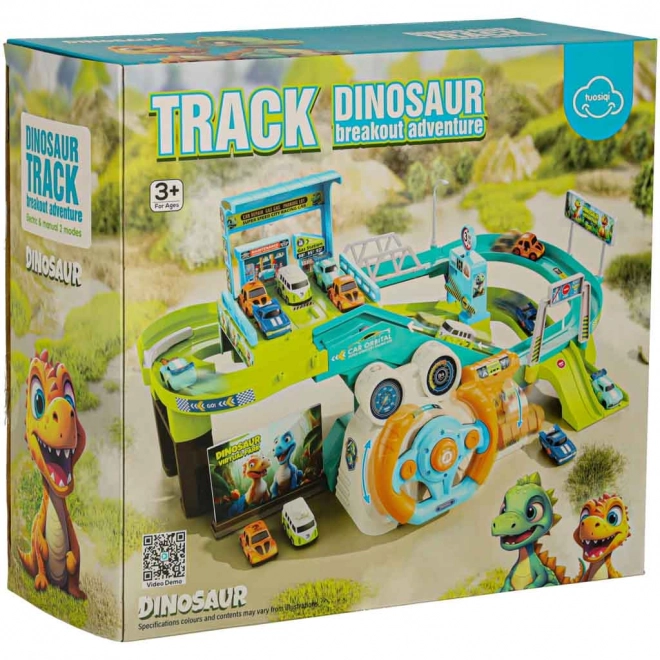 Circuit automobile interactif avec volant