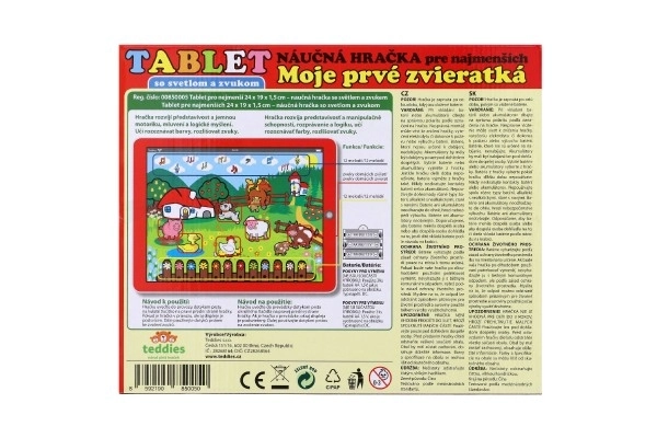 Tablette pour les plus petits Mes premiers animaux - ferme