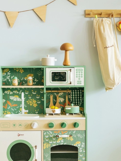 Grande cuisine en bois pour enfants