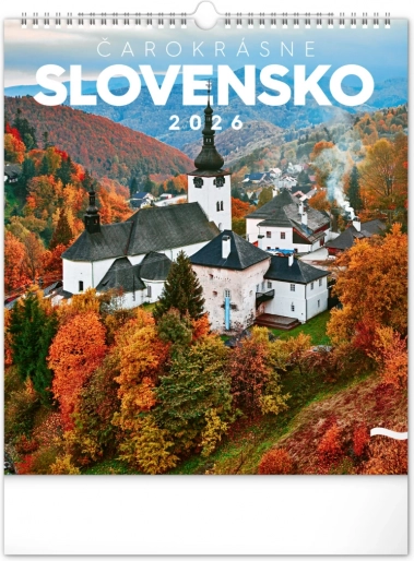 Calendrier mural La Slovaquie enchanteuse 2026