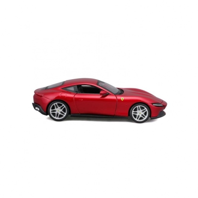 Petite voiture métallique Ferrari Roma en rouge