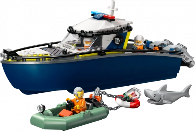 LEGO City Poursuite en bateau de police