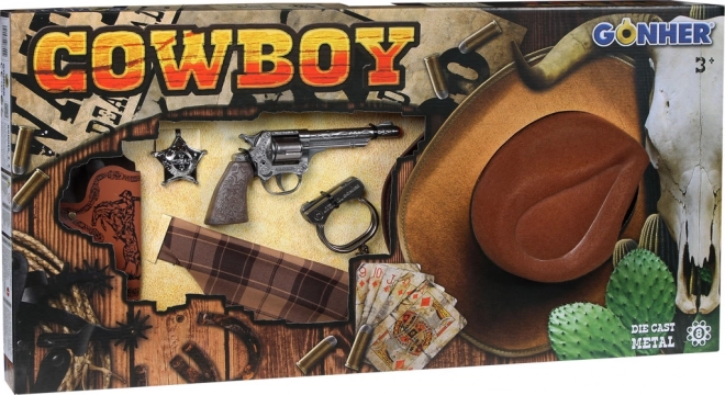 Ensemble de cowboy avec chapeau