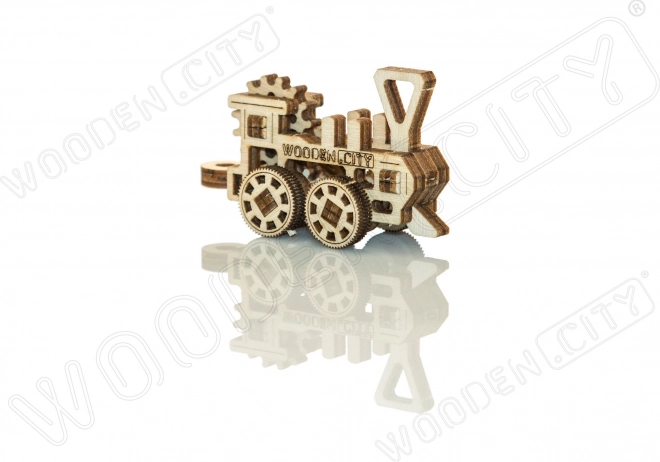 Puzzle 3D Moyens de transport - Wooden City mini ensemble