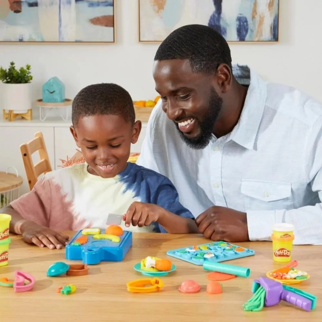 Play-Doh Ensemble de Démarrage Petit Chef et Apprentissage de la Découpe