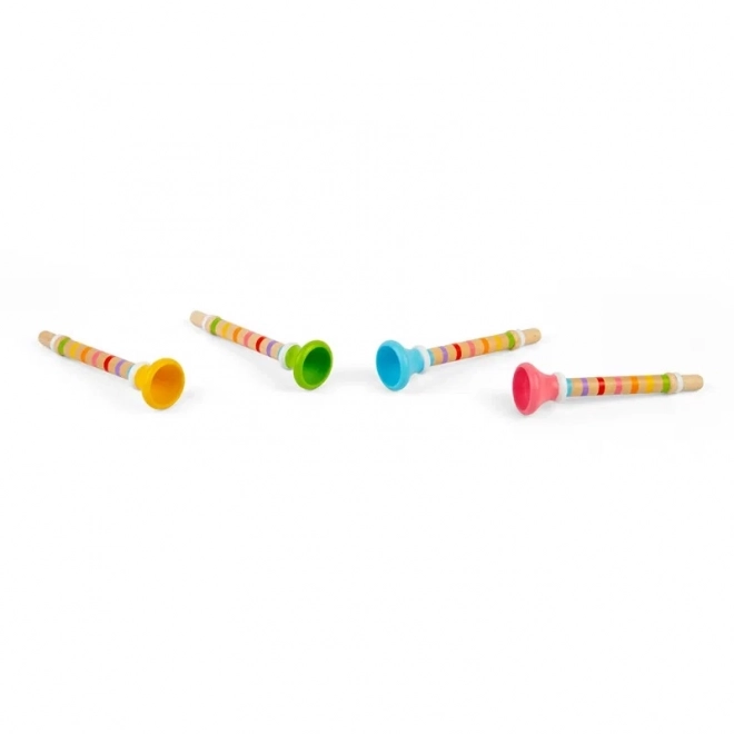 Trompette colorée pour enfants