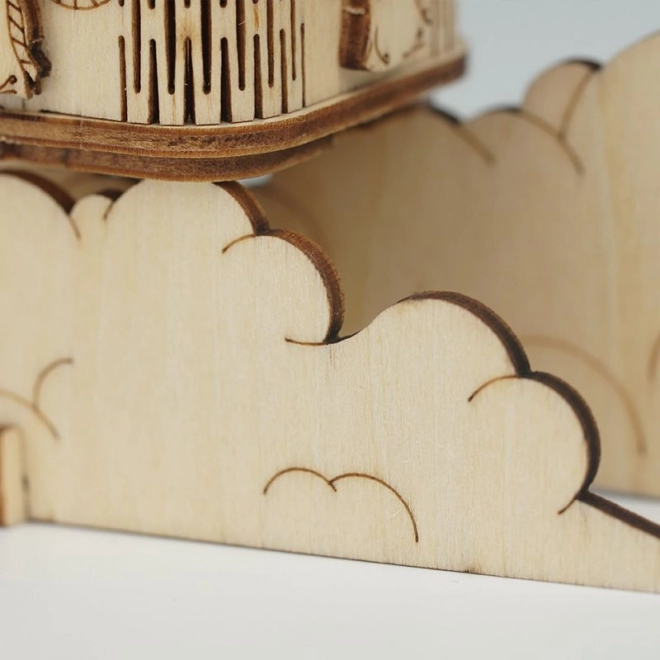 Ballon à air chaud - Modèle en bois 3D