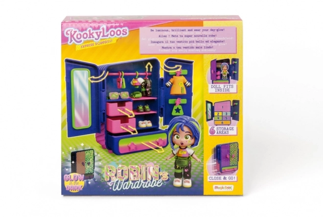 Poupée KookyLoos Robin et Garde-Robe