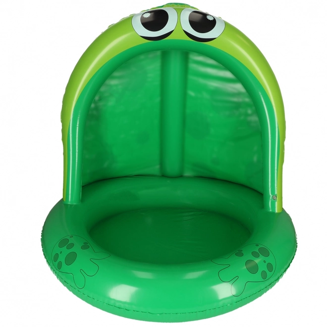 Piscine gonflable pour enfants avec auvent grenouille