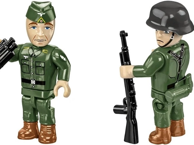 Détails soignés des figurines
