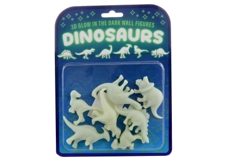 Décoration adhésive dinosaures lumineux