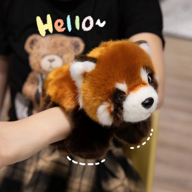 Porte-clés avec une panda en peluche