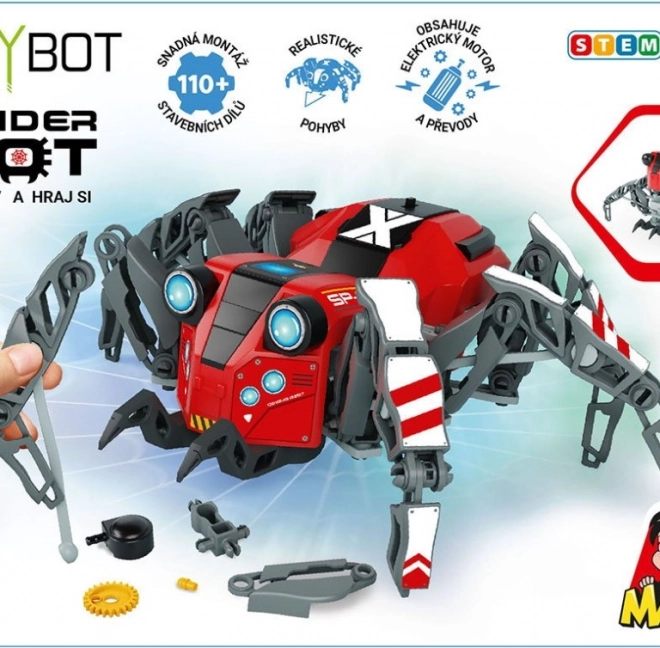 Kit araignée robotique 110 pièces