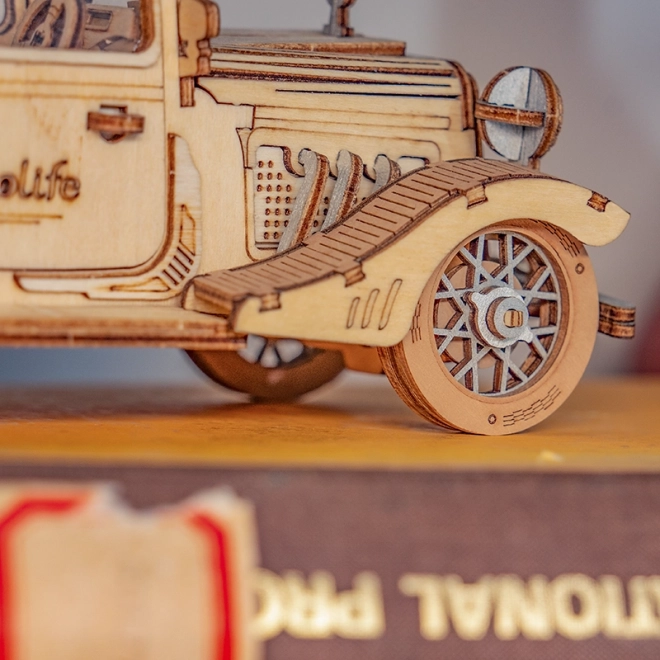 Automobile Vintage - puzzle 3D en bois moderne