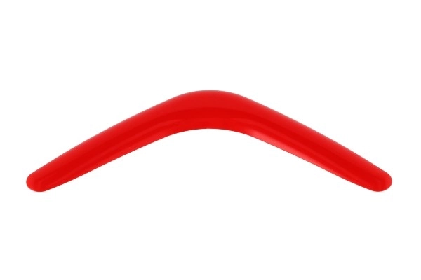 Boomerang en plastique 28cm 3 couleurs