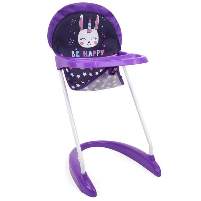 Chaise haute pour poupées Crew