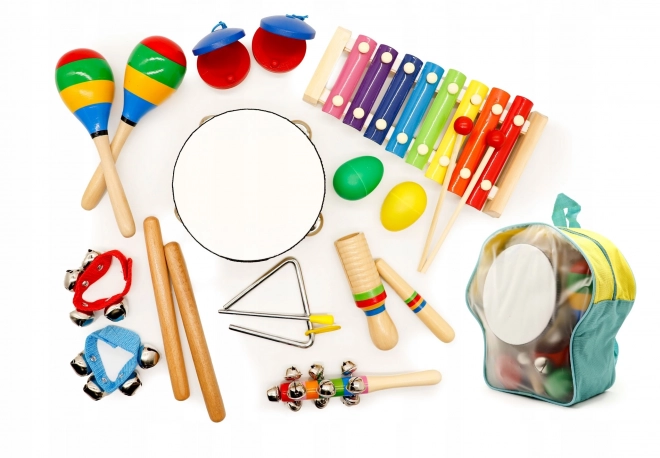 ECOTOYS Set musical dans un sac à dos
