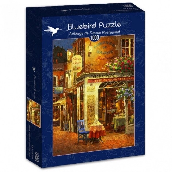 Puzzle Restaurace Auberge de Savoie 1000 pièces de Bluebird
