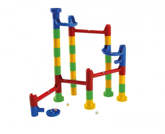 Piste de billes colorée pour enfants