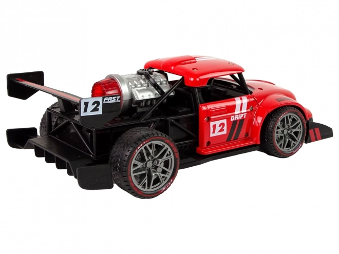 Voiture de sport télécommandée R/C 1:16 – rouge