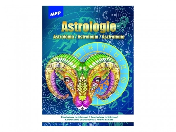 Livres à colorier antistress Astrologie