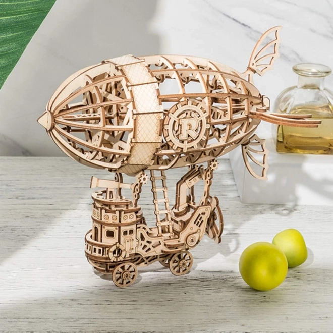 Dirigeable - Puzzle en bois 3D