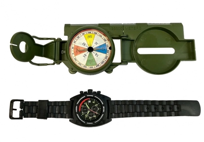 Ensemble pistolet militaire Tir de bruit Stretch