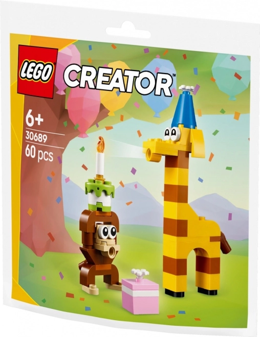 Kit de construction créatif Animaux d'anniversaire
