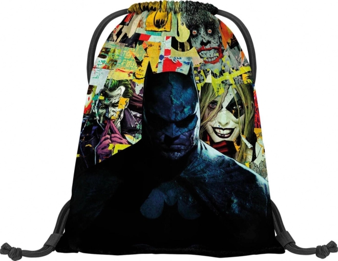 BAAGL 3 SET Skate Batman Comics : sac à dos, trousse, sac