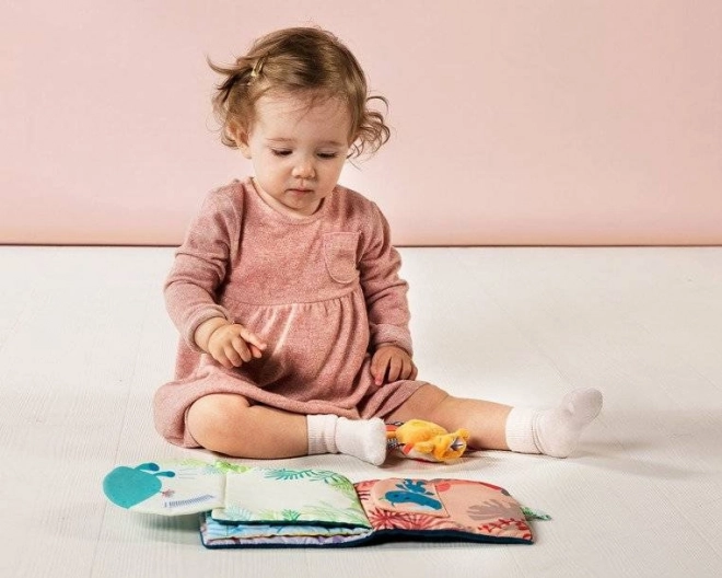 Lilliputiens - Livre avec mini marionnette Lew Jack 9 m+