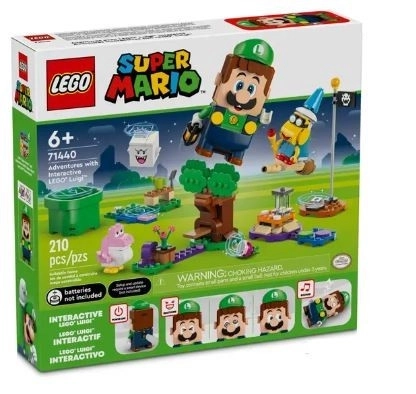 LEGO Super Mario 71440 Interactif Luigi et aventures