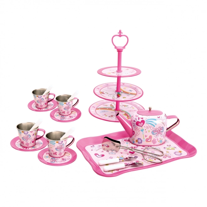 Ensemble de thé pour enfants avec sucreries
