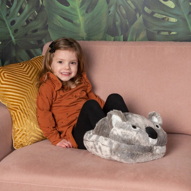 Cozy Noxxiez CS911 Koala - pantoufle en peluche chauffante