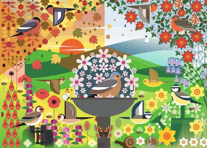 Puzzle J'aime les oiseaux