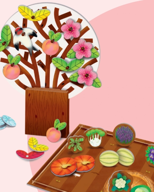 CLEMENTONI Jeune Apprenant : Arbre des Quatre Saisons (Jouer pour l'Avenir)