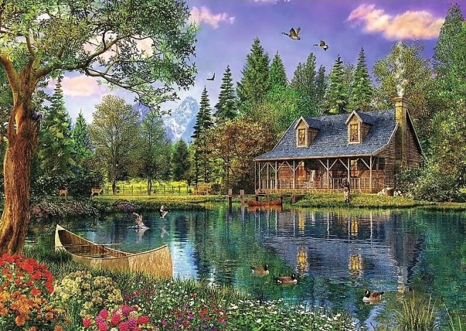 Puzzle Idylle de l'après-midi 4000 pièces