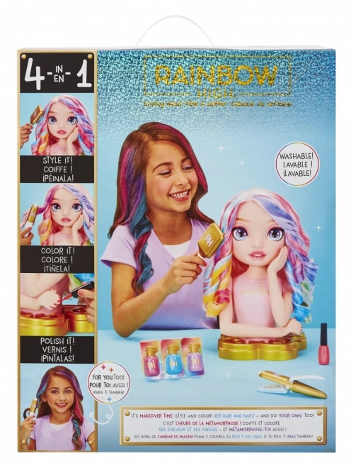 Tête de coiffage Rainbow High